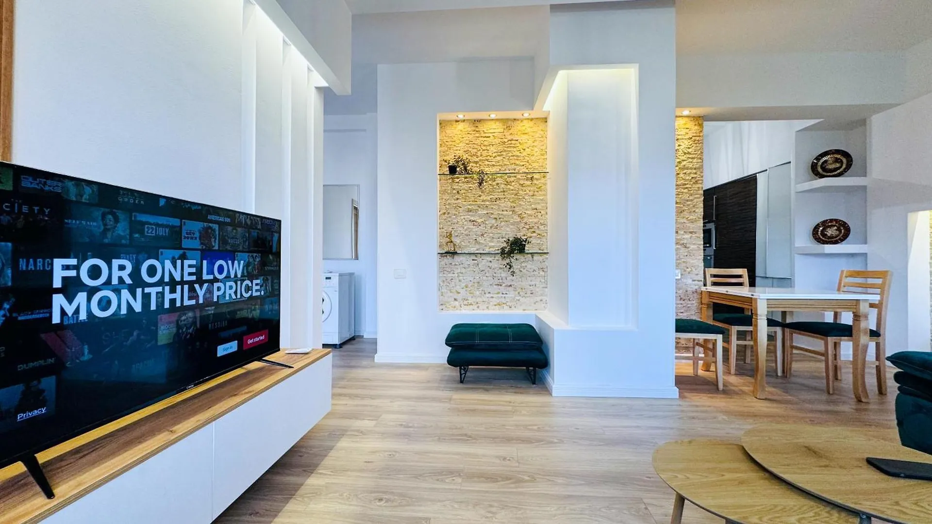 Apartment Urban Serenity City Skyline Premium - Blloku Tirana Albania